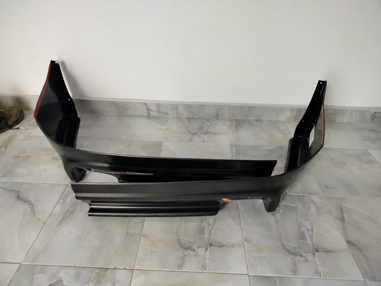 Rear Bumper Diffuser Mugen Style for Honda Accord 8 / Acura TSX (2008-2014) ***CUT IN HALF***