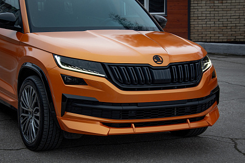 NEW Front bumper pad (cover) for Skoda Kodiaq (2016-2021) unpainted