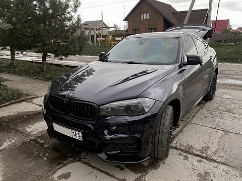 NEW Hood gills for BMW X6 F16 painted in Gloss Black
